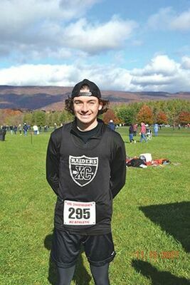 J.I. Burton’s Robert Emershaw ran like the wind at the Class 1 state cross-country meet. SUBMITTED PHOTO