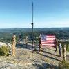 Saturday morning, members of the Army ROTC unit at UVA Wise continued their Sept. 11 tradition of hiking to Flag Rock and replacing the American flag.  PROVIDED BY UVA WISE