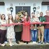 Coeburn officials and the Wise County Chamber of Commerce came together Jan. 30 to cut the ribbon welcoming Muddy Paw Spa to town.  PROVIDED BY CHAMBER OF COMMERCE