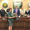 Norton City Council paid tribute to parks and recreation director Michele ‘Shelly’ Knox Tuesday. She has served in the position for 35 years and is retiring this month, according to City Manager Fred Ramey.  CITY OF NORTON PHOTO