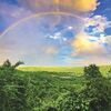 A lot of folks were stopped in their tracks late Wednesday afternoon to gaze at this spectacular rainbow that followed a brief thunderstorm and downpour. It kept reappearing over perhaps two hours before sundown, and was captured here over Coeburn.  R.J. ROSE PHOTO