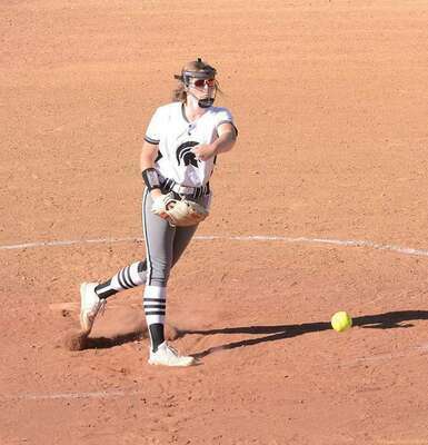 Tinley Hamilton had stellar days in the circle on Thursday and Saturday. PHOTO BY KELLEY PEARSON