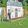 Building on a Wizard of Oz theme, "There's No Place Like Home," the Best Friend Festival ushers in its summer run next week with this display at the top of Tipple Hill in Norton.