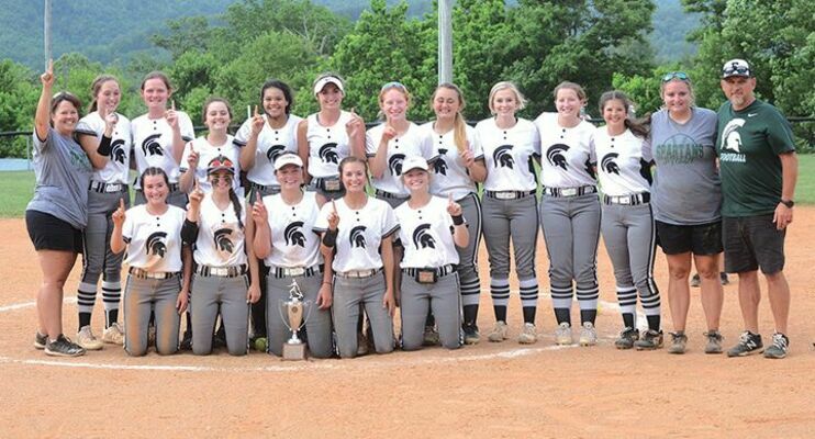 The Eastside Lady Spartans are the 2021 Region 1D tournament champions. PHOTO BY KELLEY PEARSON